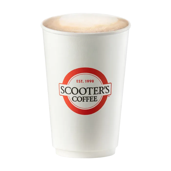 Scooters Hot Menu 2025 flavored latte