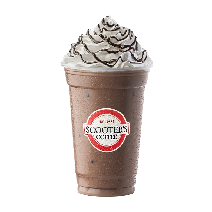 Scooters Iced Drinks iced candy bar latte