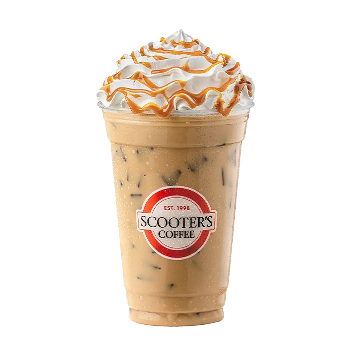 Scooters Iced Drinks iced caramelicious