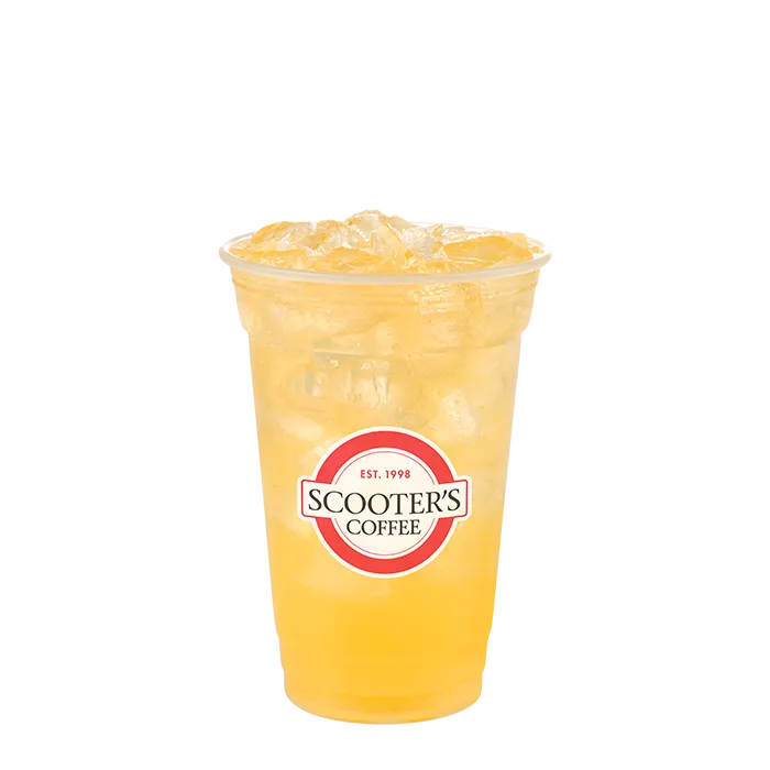 Scooters Iced Drinks peach bliss quencher