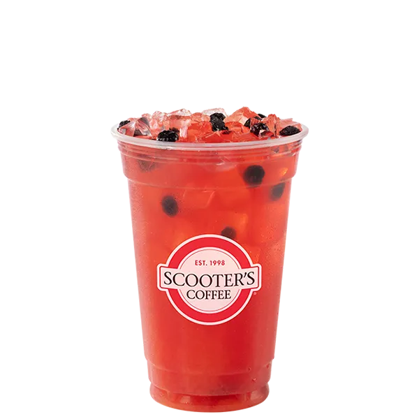 Scooters Iced Drinks strawberry lime quencher